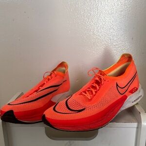 Men’s Nike ZoomX Bright Orange Athletic Running Shoes